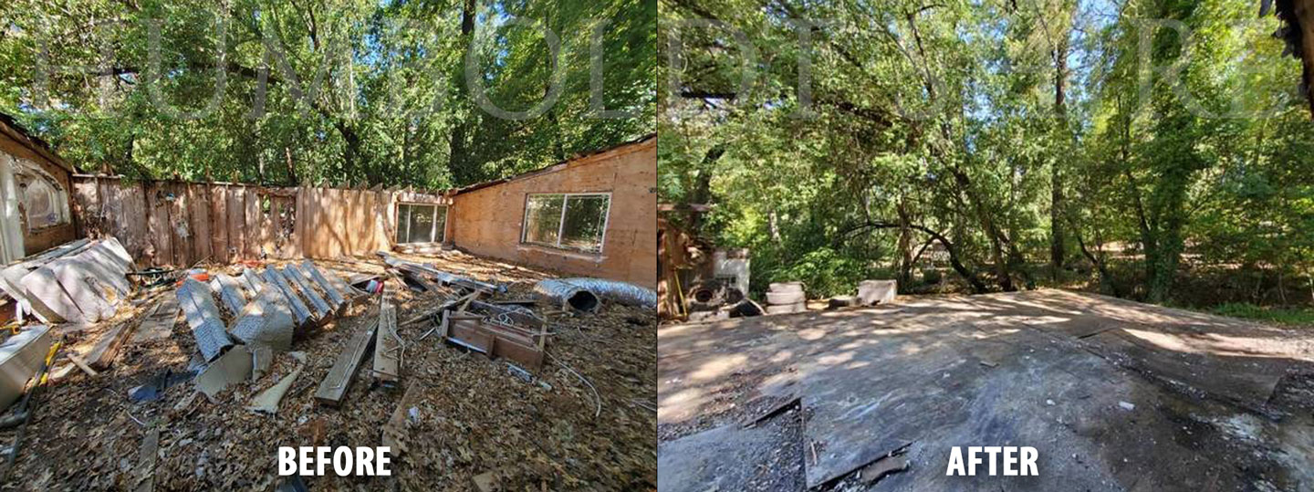 humboldt eureka property cleanup demolition building Before-After image 7520 1440x539